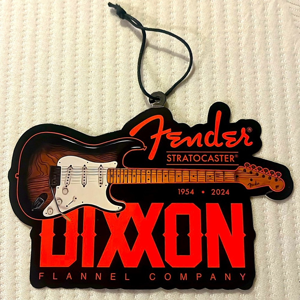 Dixxon sticker hang tag